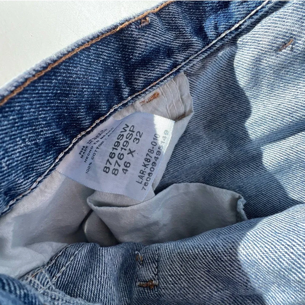 Rustler Men's‎ 46x32 Medium Wash Denim Jeans